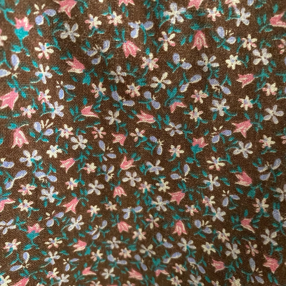 Vintage Handmade Multi Pattern Cotton Patchwork W… - image 8